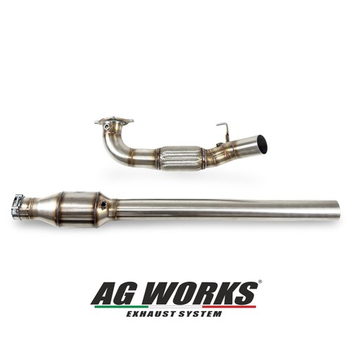 Downpipe cat 200 celle mm - downpipe,
