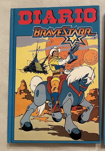 Diario vintage bravestarr 1987 - diario,