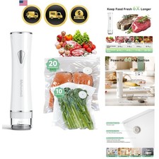 Sigillatrice Sottovuoto Alimenti Portatile Compatta Sigillante Fresco Sacchetti