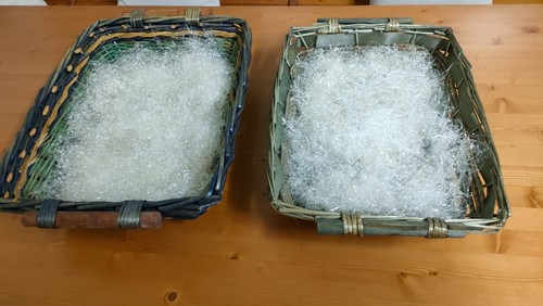 Coppia cesti vimini - di,