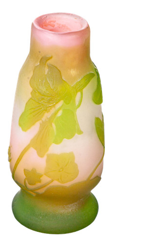 Squisito vaso cammeo stile