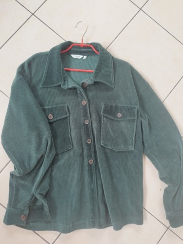 Camicia velluto verde scuro - velluto,