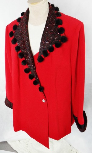Giacca blazer 30w visone rosso - giacca,