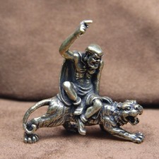 Brass Eighteen Arhat Riding