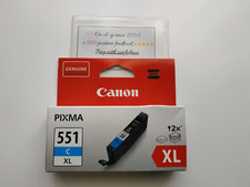 ORIGINALE CANON 11 ML CLI-551C XL CIANO 6445B001 PIXMA IP 7250 MG5450 MG6350 551