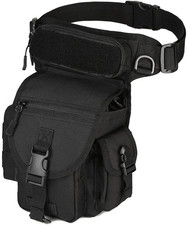 Marsupio Cosciale Tattico Militare Borsa Gamba Moto Molle Impermeabile per Campe
