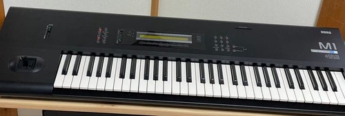 Korg music workstation - music,