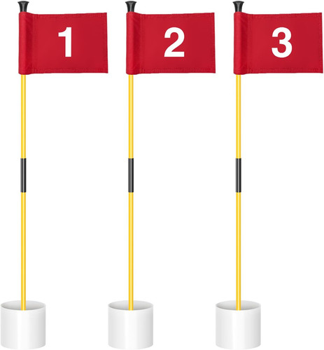 Mini golf flagstick set - set,