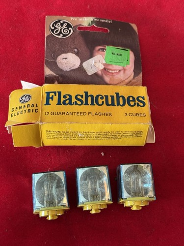 General electric flashcubes - ge,