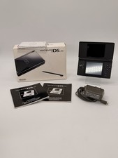 CONSOLE NINTENDO DS LITE NERO CON SCATOLA CARICATORE PENNINO E MANUALI Originale
