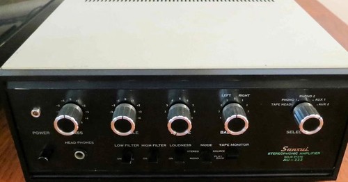Sansui au222 amplifier works - amplifier,