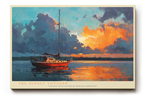 Quadro paul sinus the sunset - quadro,