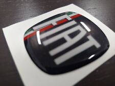 Adesivo resinato per volanti FIAT da sovrapporre al logo esistente