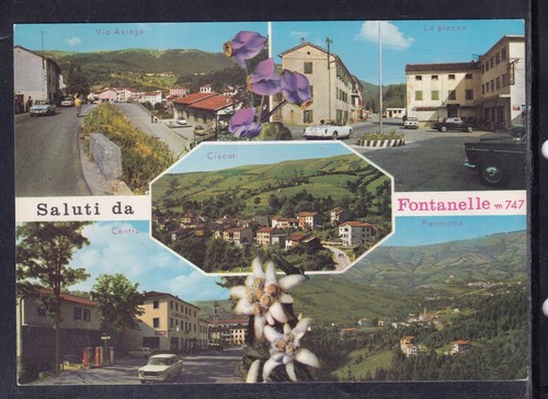 Cartolina saluti fontanelle - cartolina,