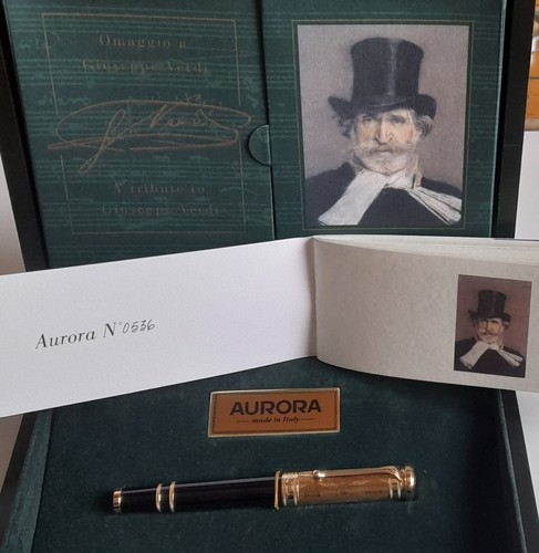 Penna stilografica aurora - penna,