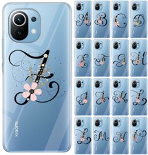 Custodia Cover per OPPO A5 Pro TPU morbida trasparente LETTERE ALFABETO