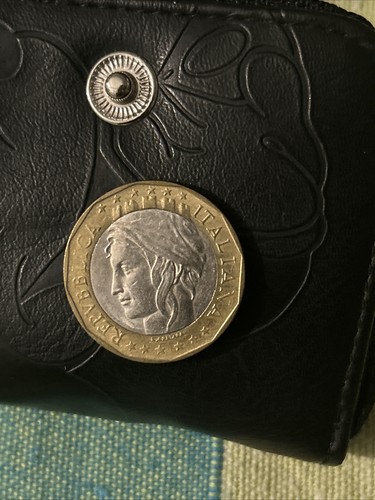 Mille lire moneta errore - lire,