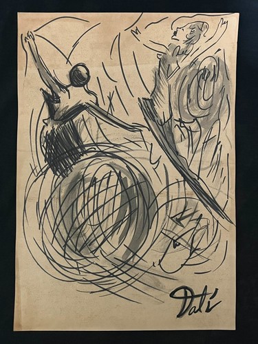 Salvador dali quadro disegno - dali,