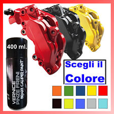 Vernice Spray per Pinze Freni Lucido ad Alta Temperatura Rosso Nero Tuning Auto