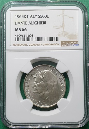 1965r italia 500 lire - 1965r,