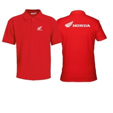 POLO HONDA RICAMATA SUL PETTO E STAMPA DIETRO
