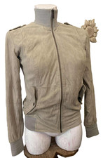 giubbotto in vera pelle taglia m