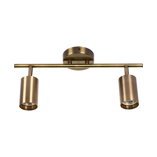 Faretto gu10 ottone antico - ottone,