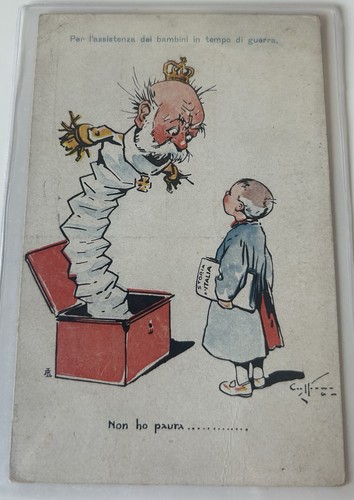 Cartolina illustrata per - cartolina, l’