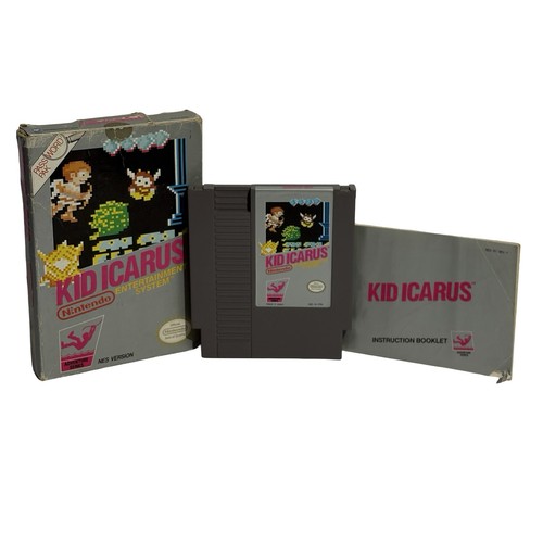Kid icarus nes - icarus, box