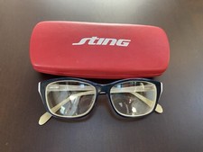 STING VS 6489 MONTATURA OCCHIALI DONNA COLORE NERO E BIANCO CON CUSTODIA