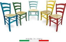 Sedia VENEZIA legno colorata