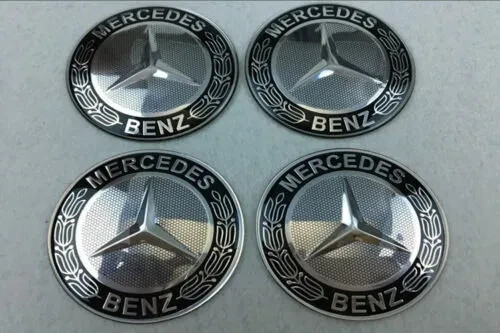 Logo emblèmes mercedes noir - 4,