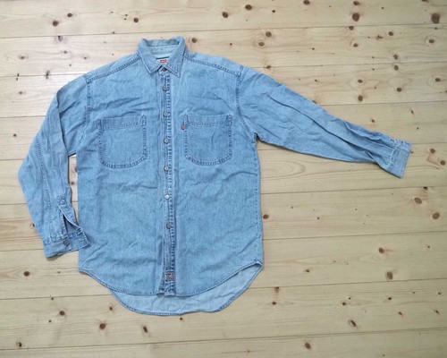 Camicia jeans uomo levi - camicia,