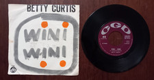 4149 45 GIRI BETTY CURTIS WINI WINI VINILE OTTIMO COVER ACCETTABILE