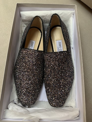 Mocassino jimmy choo glitter - mocassino,