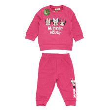 TUTA COMPLETO MINNIE DISNEY NEONATA SUN CITY 6/24 MESI - XH0001FUXIA