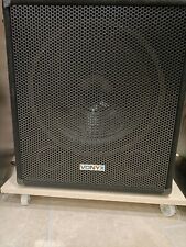 Doppio subwoofer attivo Vonyx SWA15  600w, amplificatore incorporato, nero