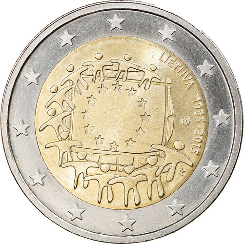 831620 lituania 2 euro - lituania,,