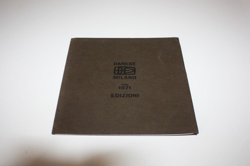 Bruno danese milano - bruno, edizioni