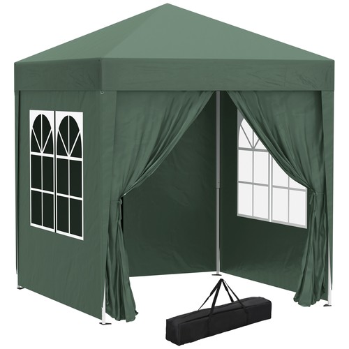 Gazebo 2x2 pieghevole con 4 - con,