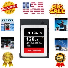 XQD 128GB Memory Cards, 5X