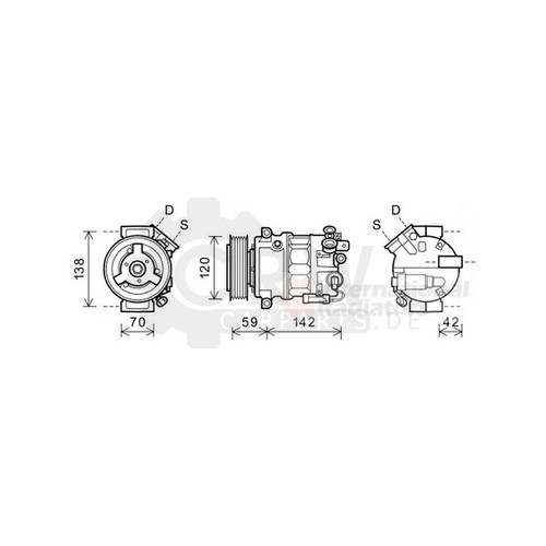 Compressore aria condizionata - compressore,