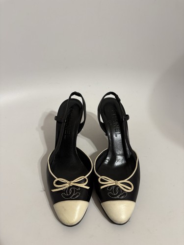 Vintage chanel nero pelle - vintage,