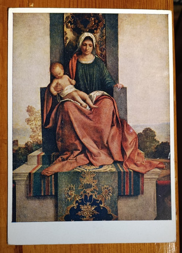 Cartolina tematica arte la - tematica,