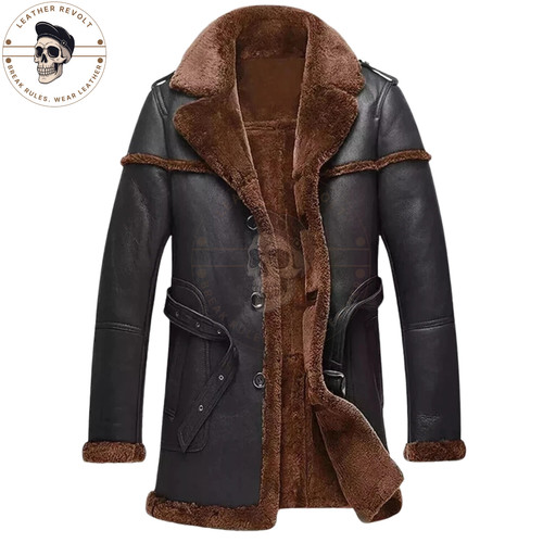 Cappotto uomo pelle shearling