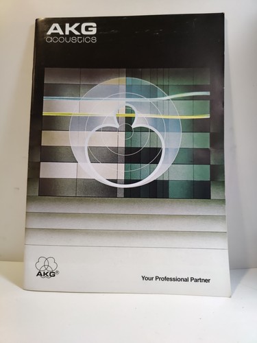 Catalogo acoustics akg - acoustics, vintage