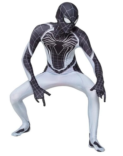 Spiderman bianco cosplay - bianco, ben