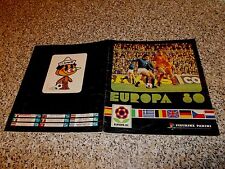 ALBUM figurine EUROPA 80 PANINI COMPLETO ORIGINALE OTTIMO TIPO CALCIATORI 