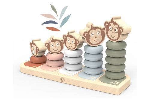 Speedy monkey gioco - gioco, impilabile