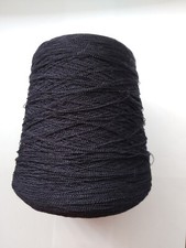 696g filato fine nero o blu